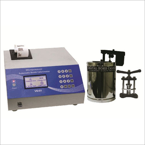 Microprocessor Fully Automatic Bomb Calorimeter