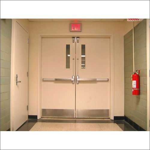 Mild Steel Hinged Fireproof Door