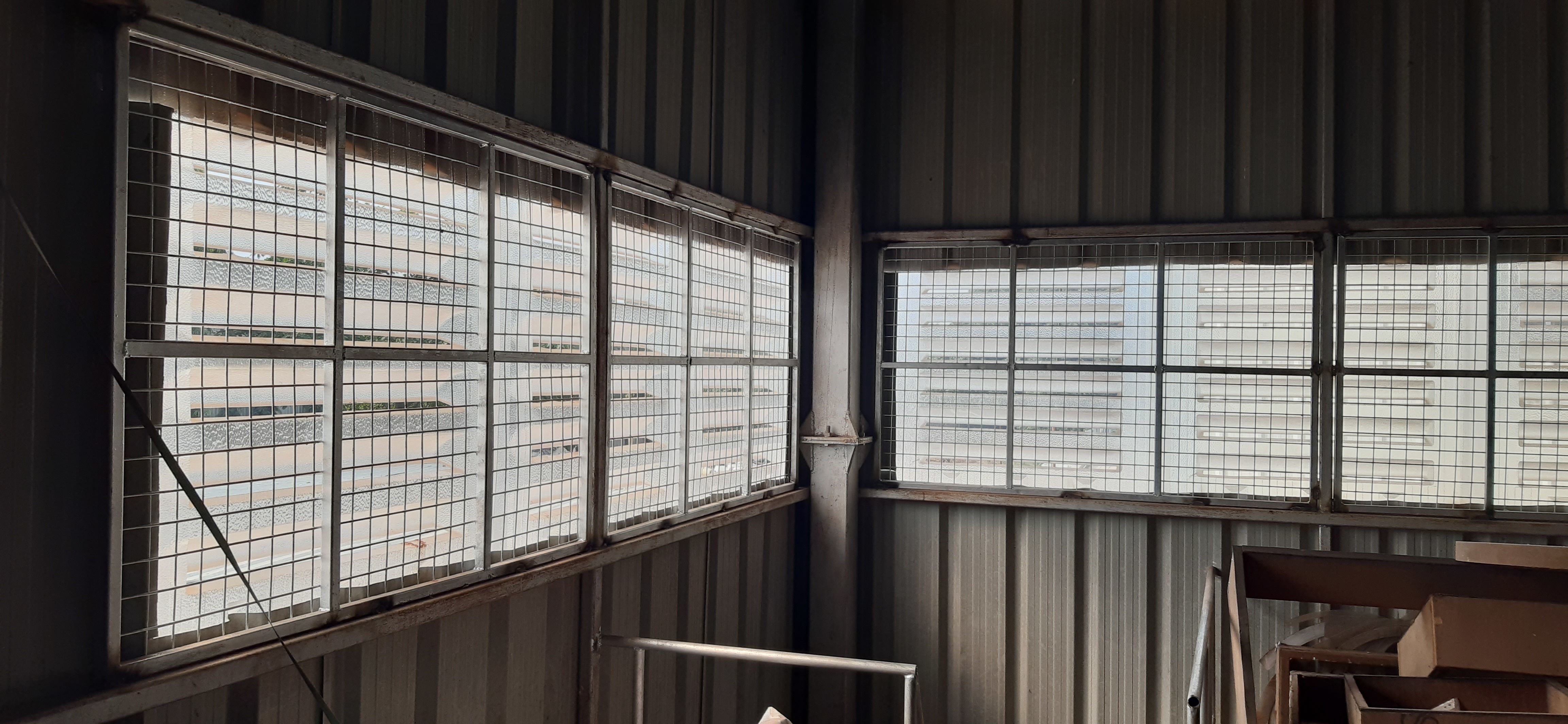 Industrial Polycarbonate louvers