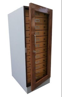 Herbarium Cabinet - High-durability Wood, Spacious Design , Optimized For Plant Preservation