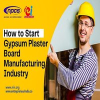 Detailed Project Report on Gypsum Plaster Board