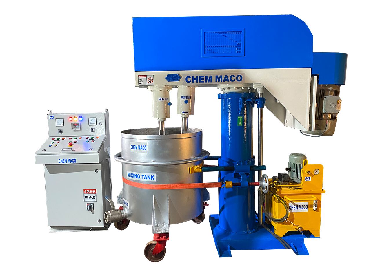 Hydraulic Twin Shaft Disperser