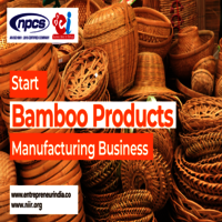 Detailed Project Report on Bamboo and Bamboo based Products Industry