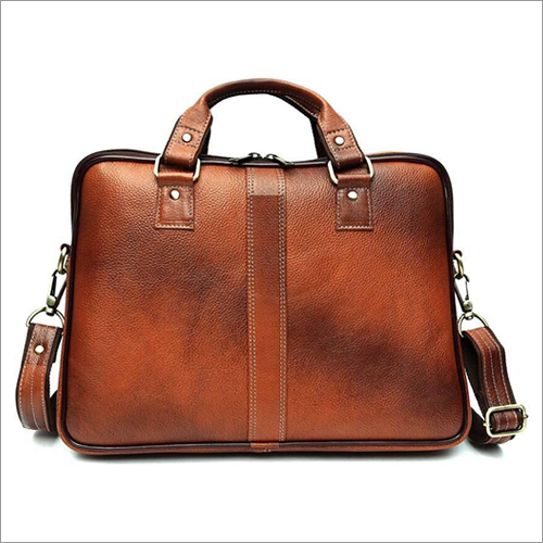 Brown Messenger Leather Bag