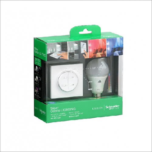Wiser Lights Colour Pack Connected Switch White + Color Bulb