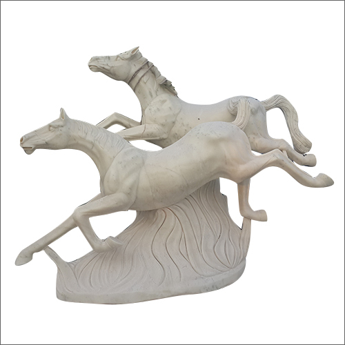 Marble Running Horse Statue By UMANG ARTS & EXPORTS