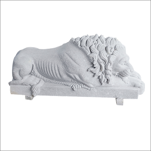 Marble Sleeping Lion Statue By UMANG ARTS & EXPORTS