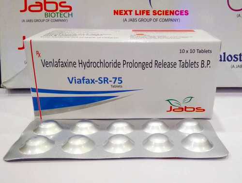 Venlafaxine Hydrochloride Prolonged Release Tablets B.P By JABS BIOTECH PVT. LTD.