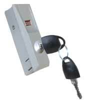 Sliding cabinet lock