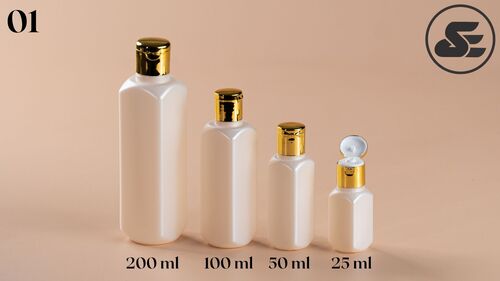 Long Square Bottles Capacity: 25Ml