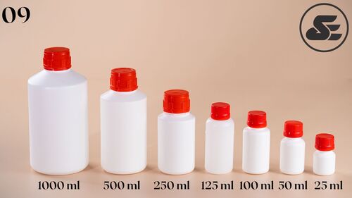 Hdpe Chemical Bottles Capacity: 25  To 1000 Milliliter (Ml)