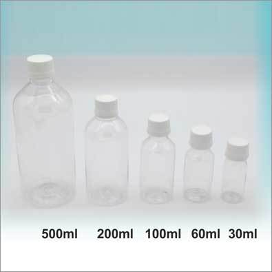 Pharma Transparent Pet  Bottles