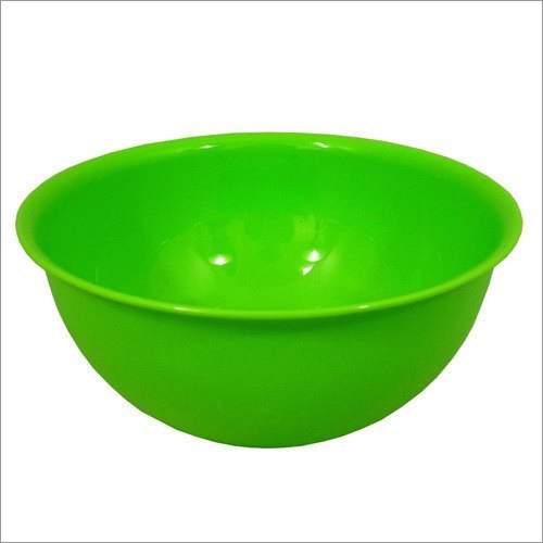 Green Plastic Soup Bowl