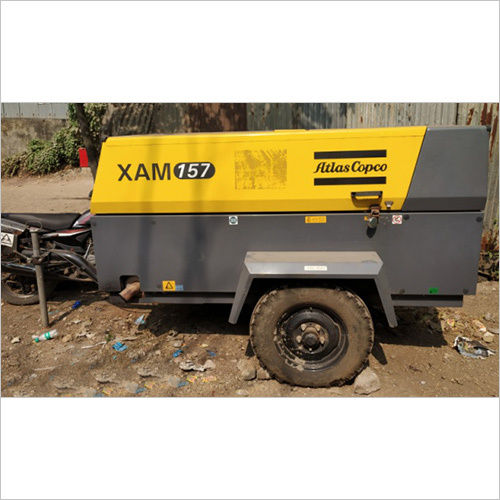 Atlas Copco Xam-157 Diesel Screw Air Compressor On Rental