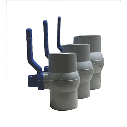 PP solid ball valves