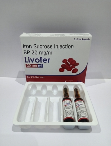 Liquid Iron Sucrose Injection Bp 20 Mg