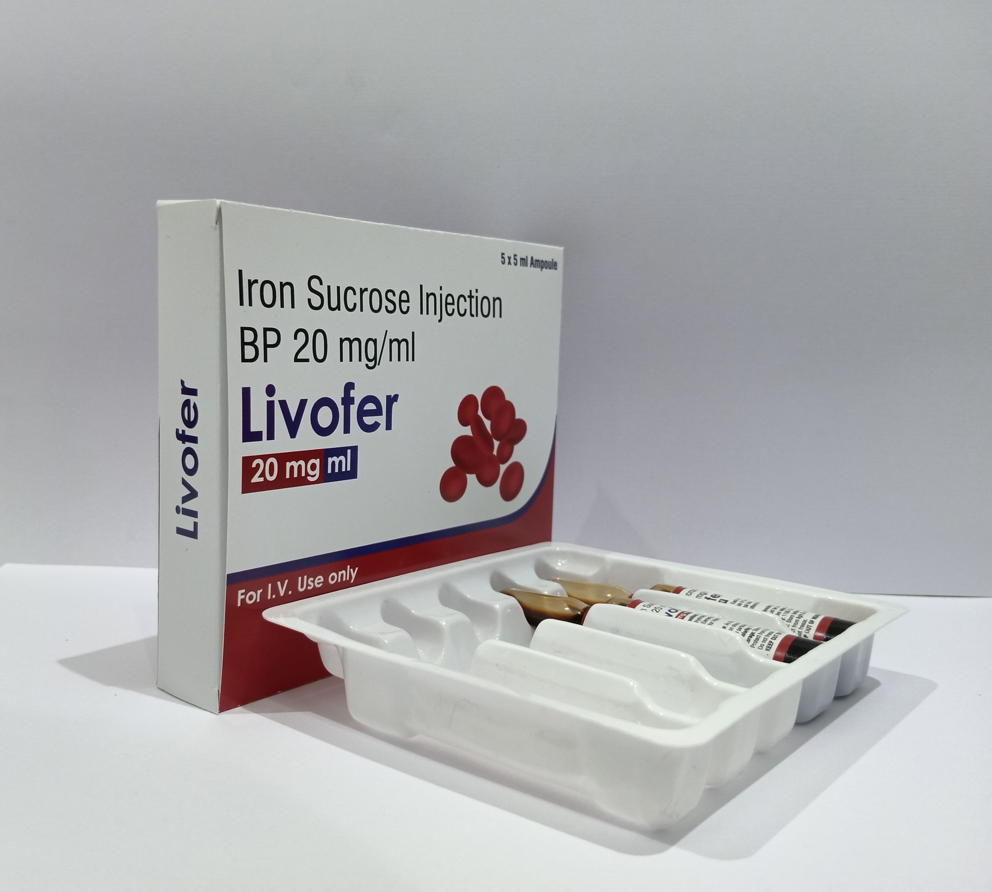 Iron Sucrose Injection BP 20 mg