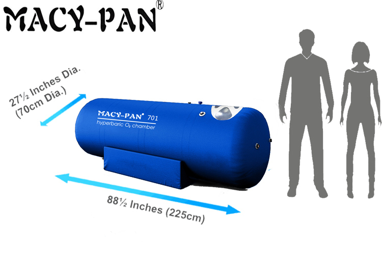 Macy-Pan 702 1.5ATA Soft Portable Hyperbaric Oxygen Chamber