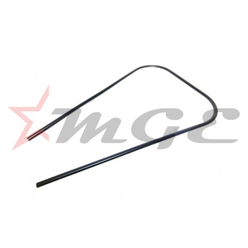 Vespa PX LML Star NV - Board Shield Aluminum Painted Black - Reference Part Number - #C-4703203
