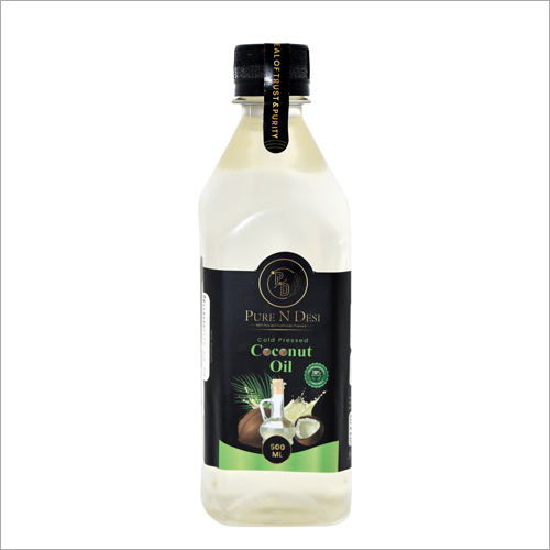 Organic Cold Pressed Coconut Oil Packaging Size: 500 Ml