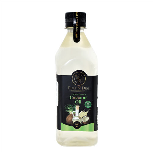 Organic Cold Pressed Coconut Oil Packaging Size: 500 Ml