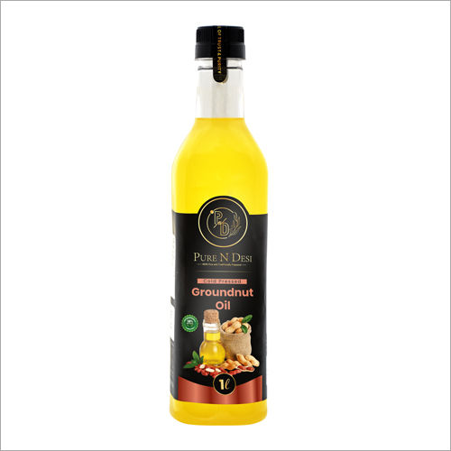 Organic Cold Pressed Groundnut Oil