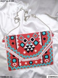 Designer Handmade Boho Beaded Bag