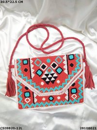 Designer Handmade Boho Beaded Bag