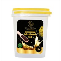 organic Cold Pressed Mustard Oil