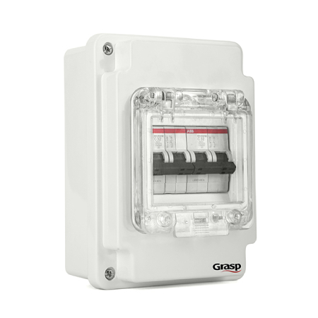 4 WAY MCB BOX PVC