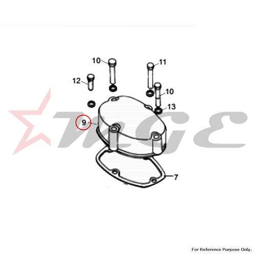 Rocker Cover, Inlet For Royal Enfield - Reference Part Number - #140567/5