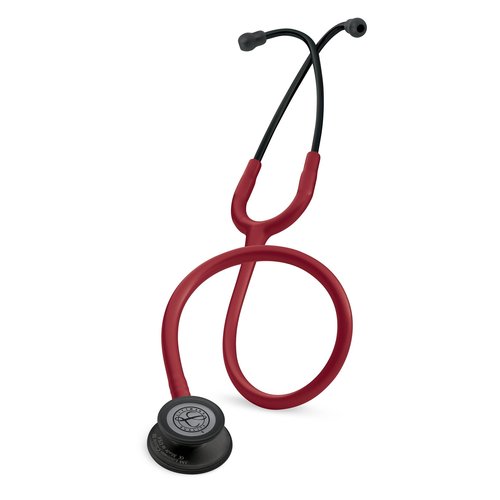 3M Littmann Classic Iii Stethoscope Burgundy With Black Finish Chest-Piece 5868 Dimension(L*W*H): 69 X 2 X 6  Centimeter (Cm)
