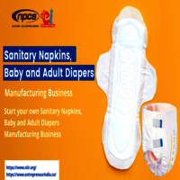 Detailed Project Report on Sanitary Napkins, Baby and Adult Diapers Manufacturing Business
