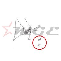 Vespa PX LML Star NV - Support Plate For Star On Grill - Reference Part Number - #C-4712303