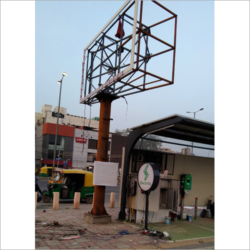 MS Fabricated Structure With Display Frame By AA MANUFACTURING COMPANY