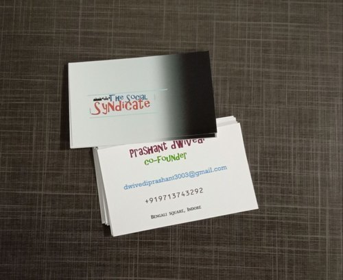 Digital Visiting Card Printing Services By LASSOART DESIGNS
