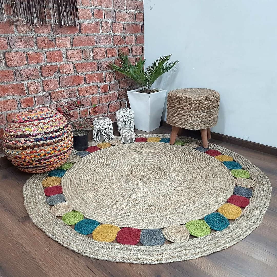 Jute Natural Braided Rugs