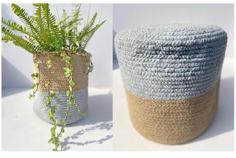 Designer Braided Basket ( HOME DECOR)