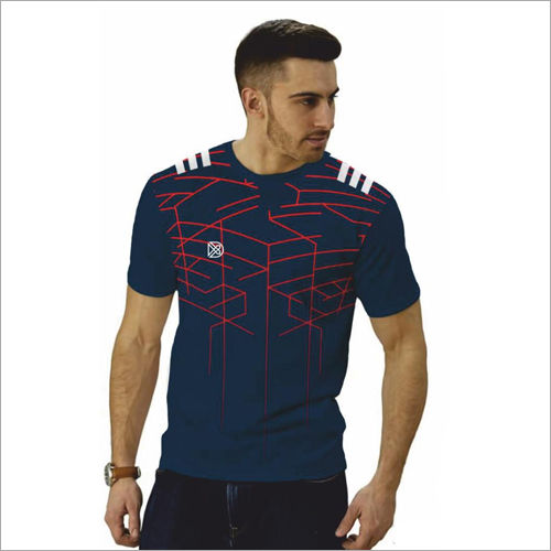 Mens Digital Print T Shirt