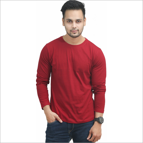 Mens Round Neck Full Sleeves T Shirts