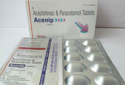 ACECLOFENAC PARACETAMOL TABLETS 