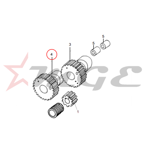 Cam Assembly, Inlet - AVL For Royal Enfield - Reference Part Number - #500428/E