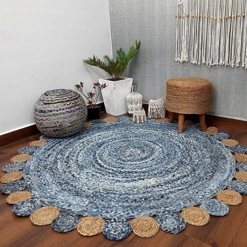 Designer Jute Denim Rugs