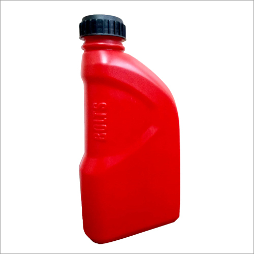 Red Lubricants Oil Bottles