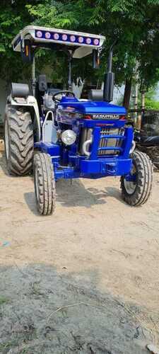 Farmtrac/Powertrac Tractor Fiber Hood - Color: Blue