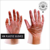 HM Plastic Hand Gloves