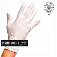 White Examination Gloves