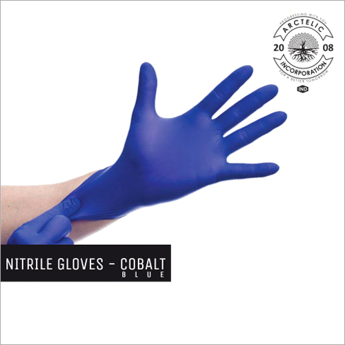 Blue Cobalt Nitrile Gloves