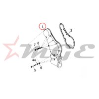 Timing Cover (Inches) - Use 0.5mm Thickness Gasket For Royal Enfield - Reference Part Number - #142123