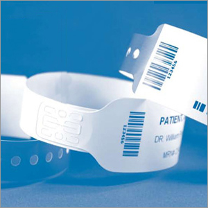 White Patient Identification Tag